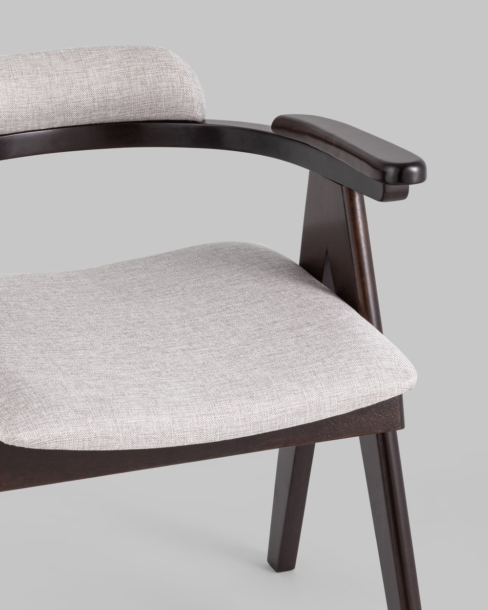 Стул обеденный OLAV светло-серый 2 шт.