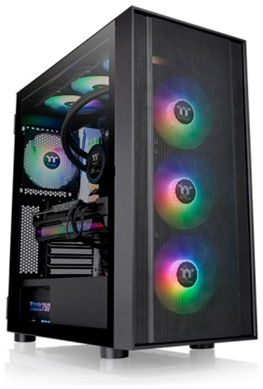Корпус Thermaltake H570 TG ARGB CA-1T9-00M1WN-01 черный