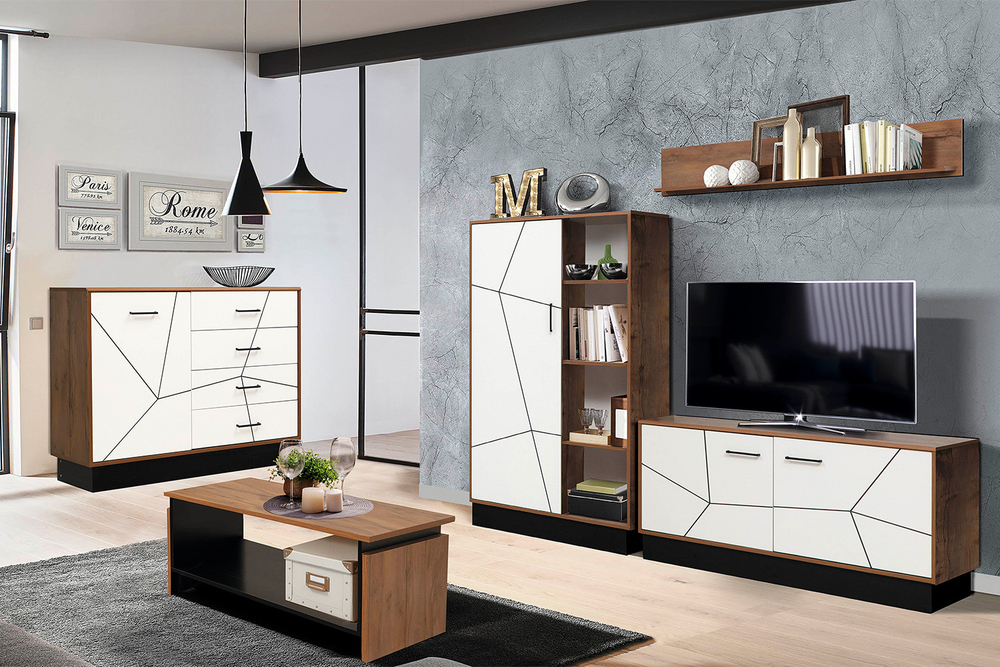 Комод Гамма 54.08, Таксония, Белый