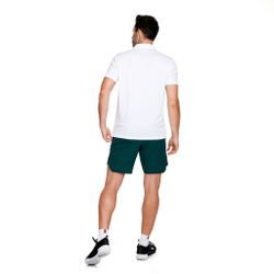 Мужское теннисное поло Nike Dri-Fit Blade Solid Polo Men - White