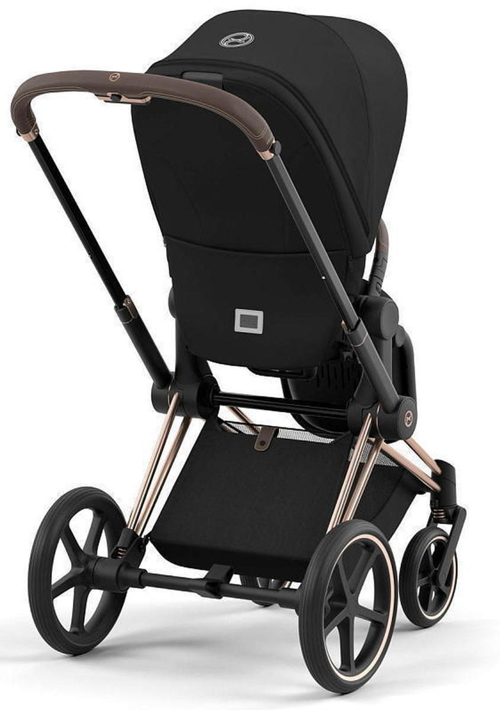 Коляска Cybex Priam IV Rosegold complete Cloud G Magic Black Base G 3 в 1 Sepia Black