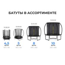 Батут 4,5-футовый (⌀ 139 см)
