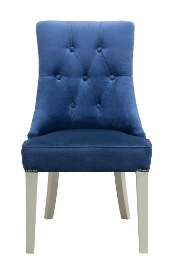 Стул "Давос" (дуб/тон 101/ткань Velvet Lux 29)