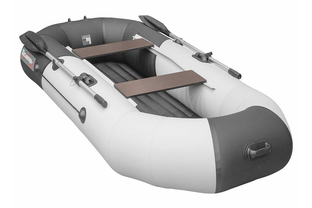 Таймень NX 270 НД комби светло серый-графит (лодка ПВХ)