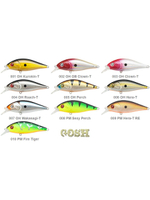 Воблер для рыбалки GAD GOSH 70F-SR, 70 мм, 9.7.гр, заглубление 0.8-1.0, цвет 010, плавающий