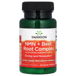 Swanson Vitamins, Комплекс NMN + свекла, 30 веганских капсул