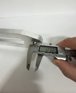 Клюз алюминиевый для лебедок 9500-12000 LBS, крепежный размер 254 мм, под синтетический трос (1 шт.) -