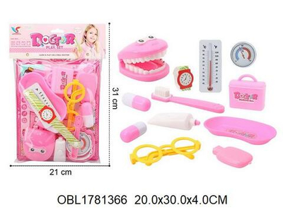 Набор доктора, 12 предметов, пакет E60311