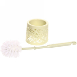 Ерш с низкой открытой подставкой «Узоры» зеленый 34 см 425-707