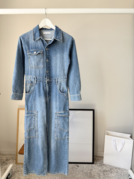 Джинсовый комбинезон Zara, 152