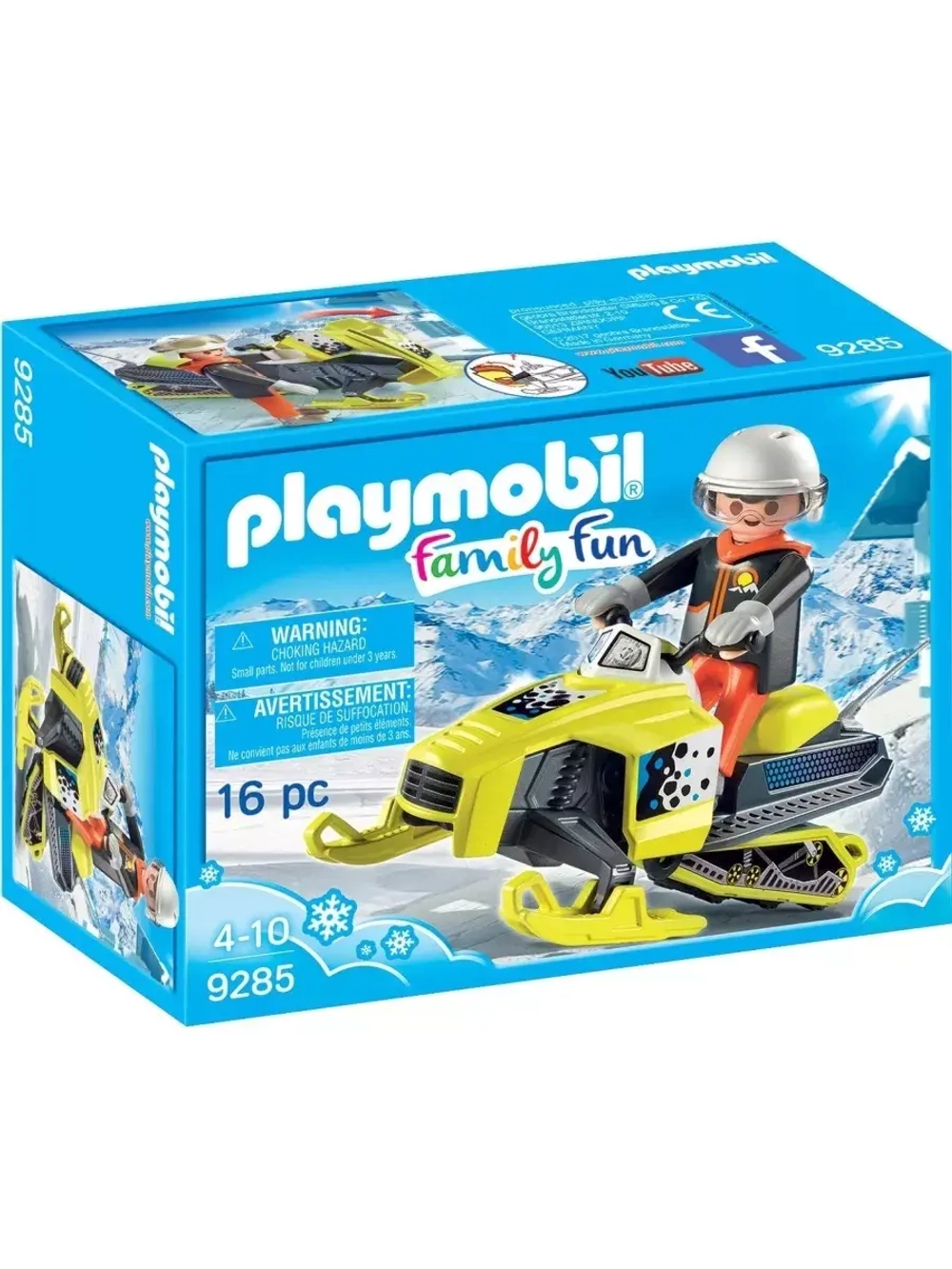 Набор Cнегокат Playmobil 9285