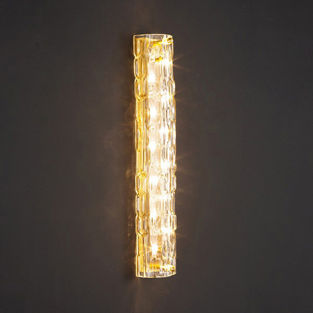 Настенный светильник 88085W/S gold/clear