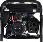 Сварочный генератор HUTER DY 6500 LXW с колесами 64/1/18