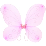 Набор карнавальный «Нежная принцесса» (ободок, крылья, палочка), Розовый