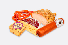 Колбасы и сыры