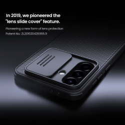 Чехол усиленный с защитной шторкой для камеры от Nillkin на Samsung Galaxy A56 5G, серия CamShield Pro Case