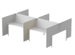 Модуль боковой -ширма 114х4х110