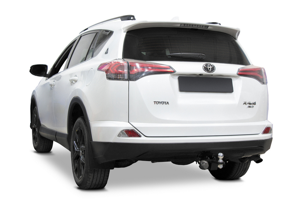 Фаркоп с элект. Smart, под квадрат для Toyota RAV4 CA40 2012-2019, шар E, 1200/75 кг, F.5711.002, Berg (паспорт, сертификат)