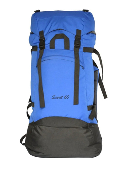 Рюкзак туристический Prival Скаут 110, Оксфорд 600, голубой