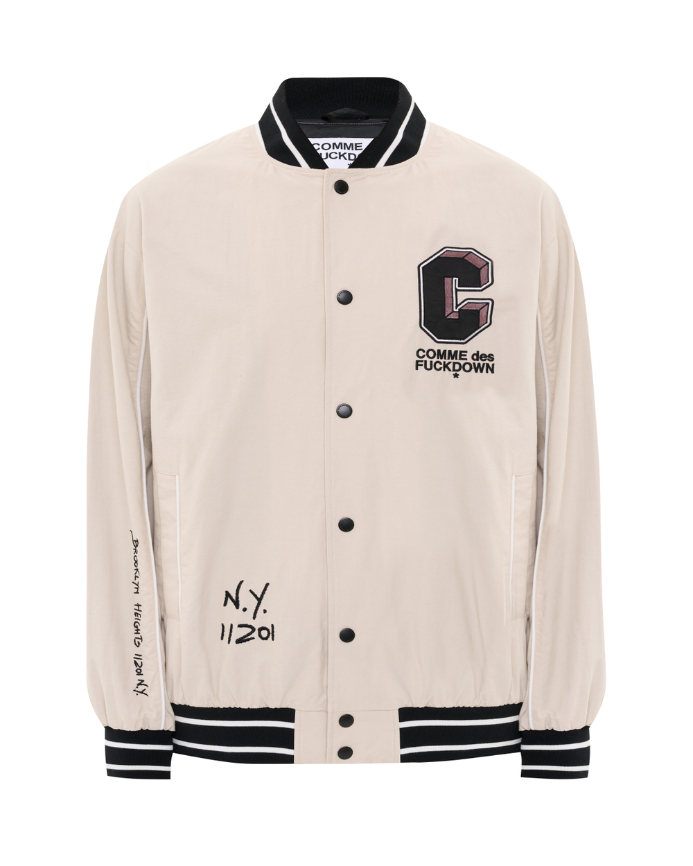 COMME DES FUCKDOWN БОМБЕР БЕЖЕВЫЙ
