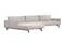 Galene 4-местный диван с левым шезлонгом бежевого цвета 314 см