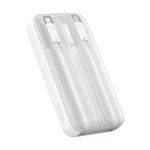 Внешний аккумулятор Baseus Comet Dual-Cable Digital Display Fast Charge Power Bank 20000mAh 22.5W - White