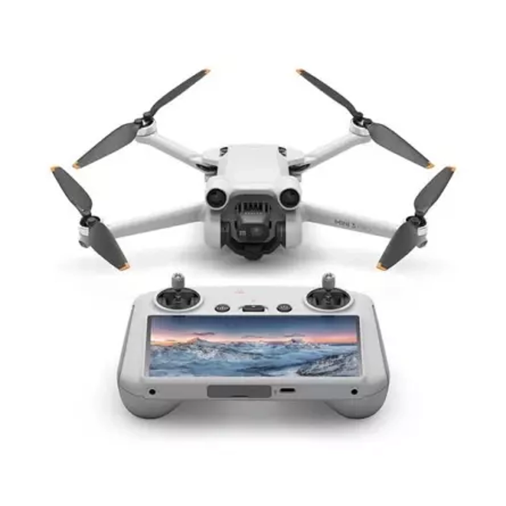 Квадрокоптер DJI Mini 3 Pro (DJI RC), серый