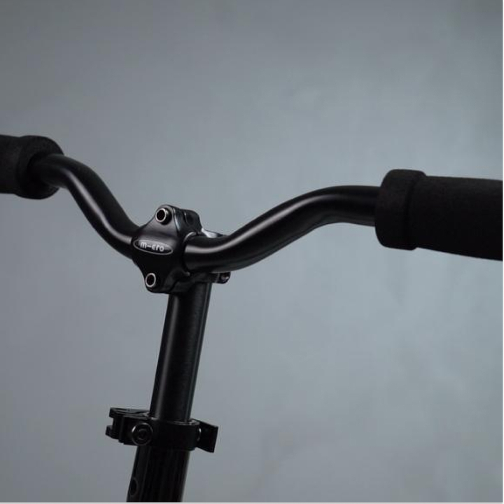 Самокат Micro Sprite LED Неохром черный