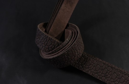 Ременная заготовка Махагон + Плита Камни