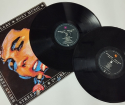 Винтажная виниловая пластинка LP Roxy Music Bryan Ferry Street Life 20 Great Hits (UK 1986)