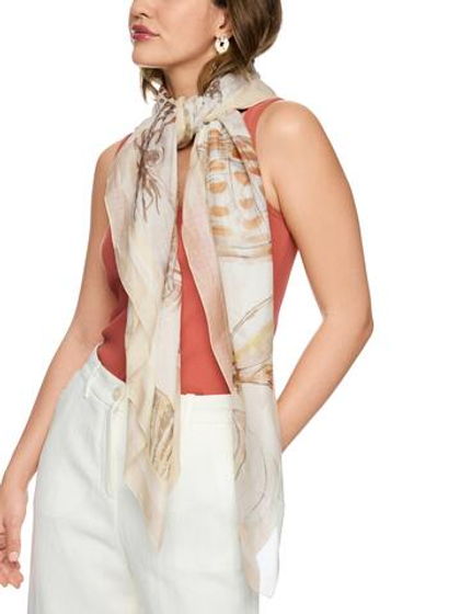 Marc Cain Шарф с добавлением шелка