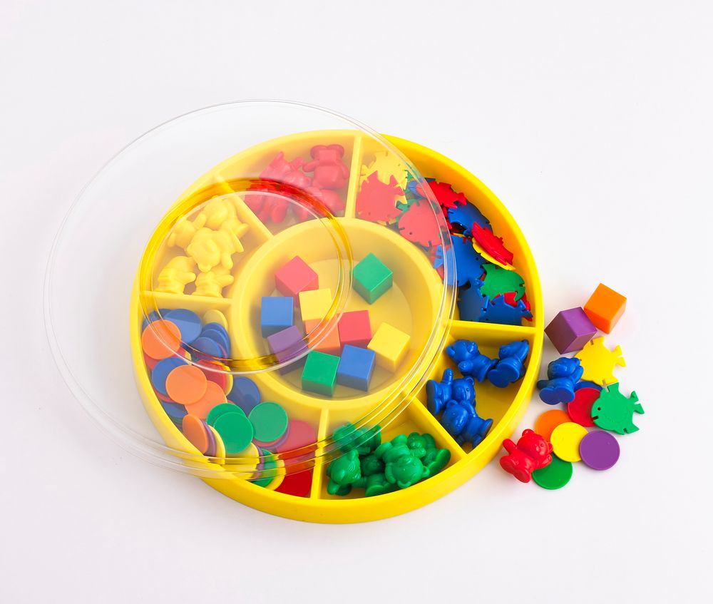 Счет и сортировка. Набор учебно-игровой малый (132 дет.)