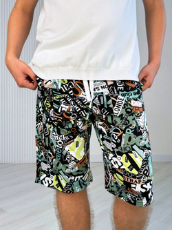 Шорты для мальчика подростковые "Буквы"