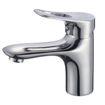 Смеситель для раковины, РМС, корот изл, с картриджем, хром, SL120-001F