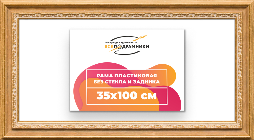 Рама 35x100 для картин и фотографий RP0621700-04