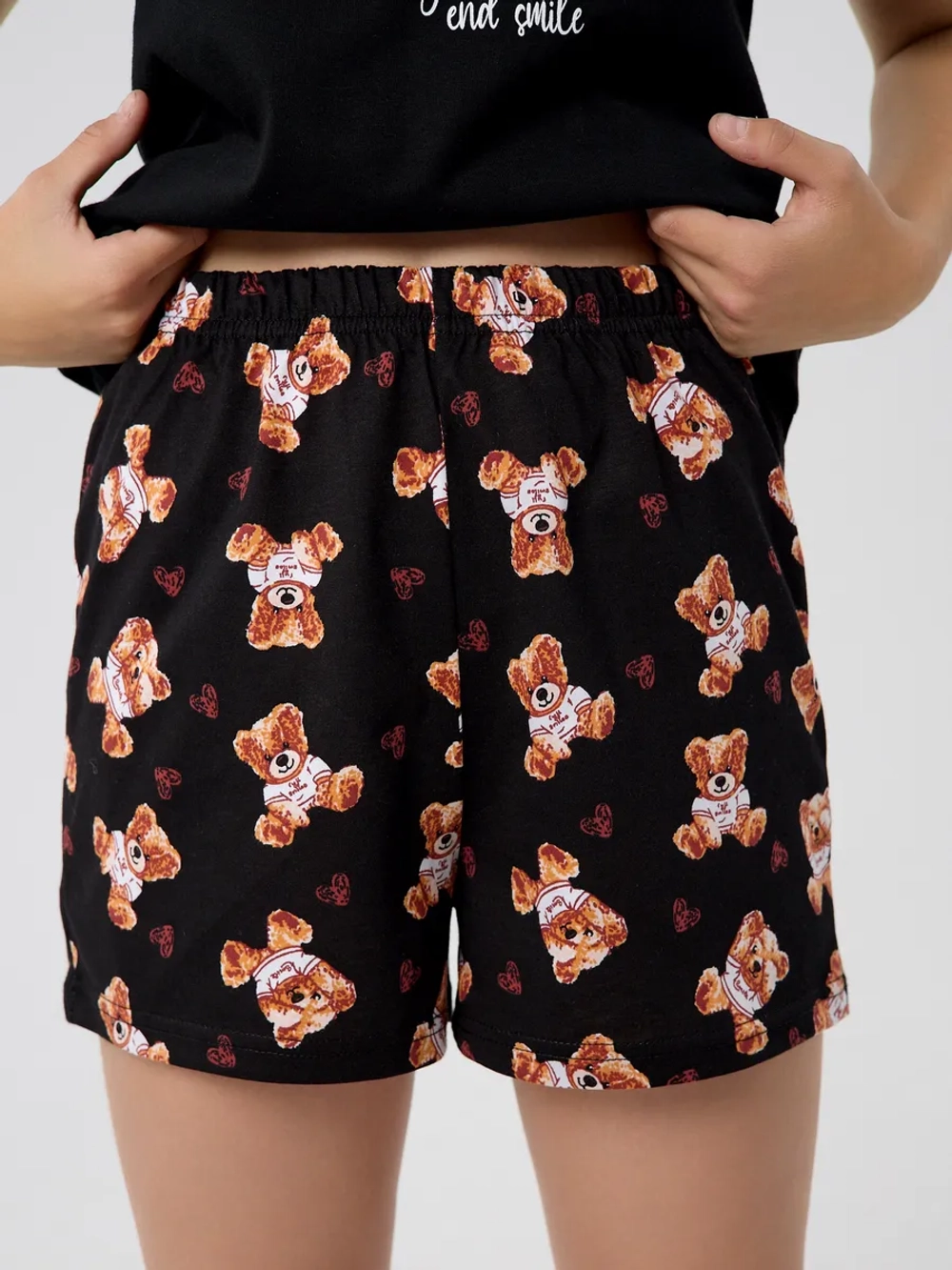 Пижама домашняя с шортами