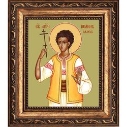 Иоанн Влах (Валах), Румынский мученик. Икона на холсте.