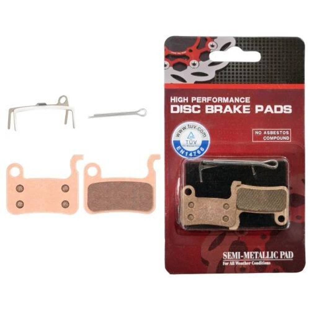 Колодки тормозные медные TP-01D для электросамокатов и велосипедов