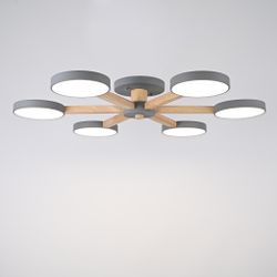 Потолочная Люстра Turna 6 Gray By Imperiumloft