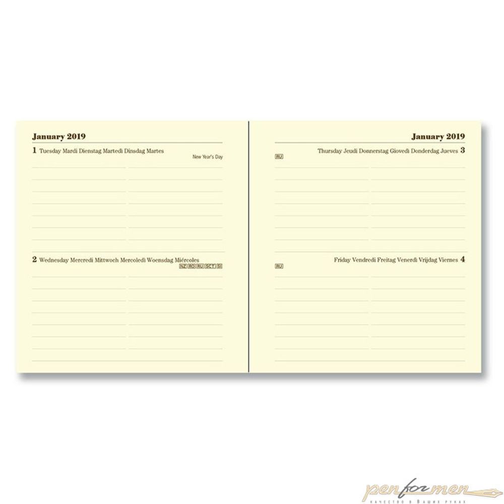 Еженедельник Letts Baroque A7 датированный (412 151810)