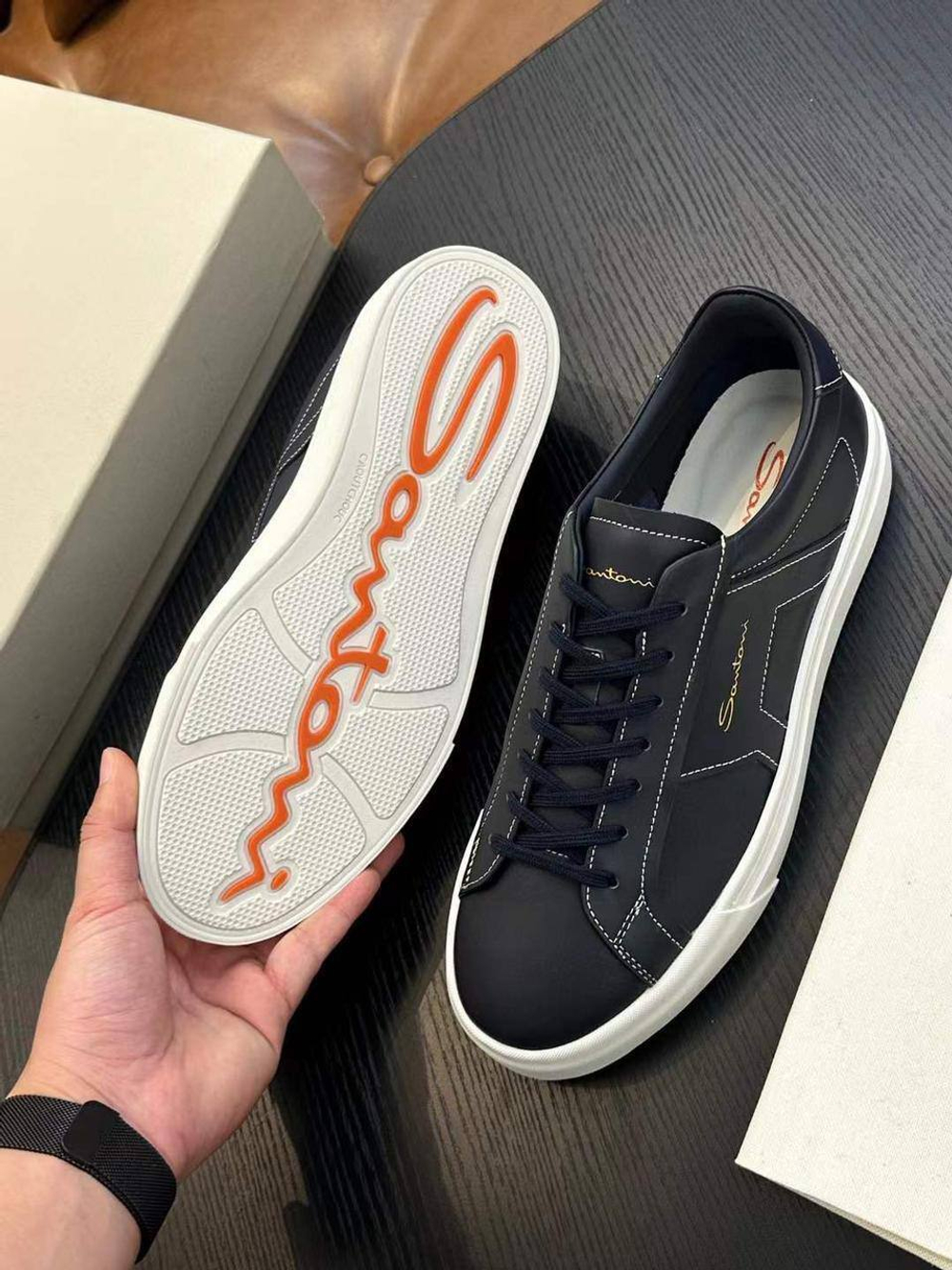 Кеды Santoni