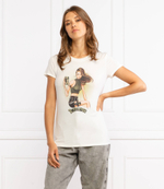 футболка Twinset U&amp;B - кремовый(212LI2DBB)