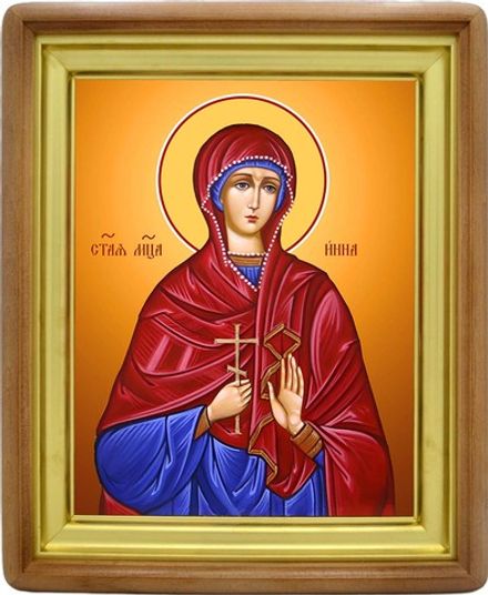 Инна святая мученица. Икона на холсте.