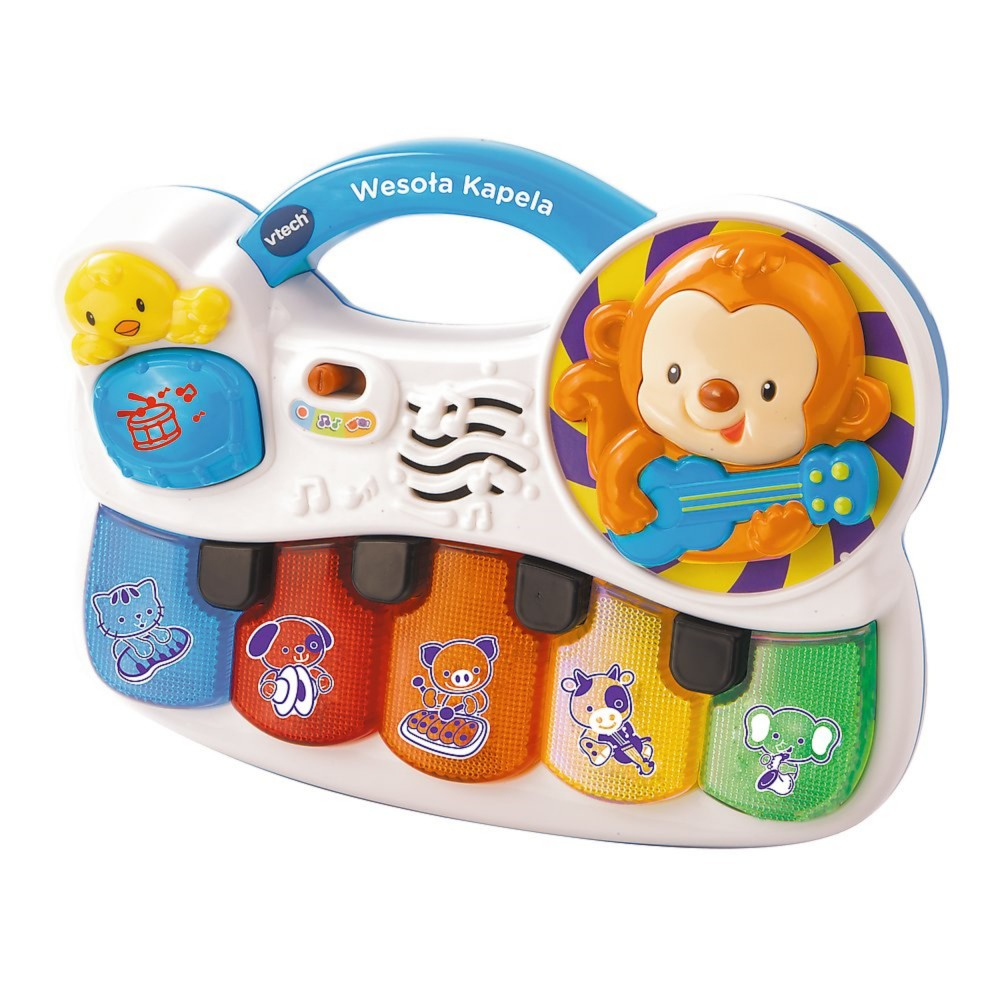Детское пианино VTech 61074X Весёлый оркестр развивающее со светом и звуком от 6 месяцев — фото 2