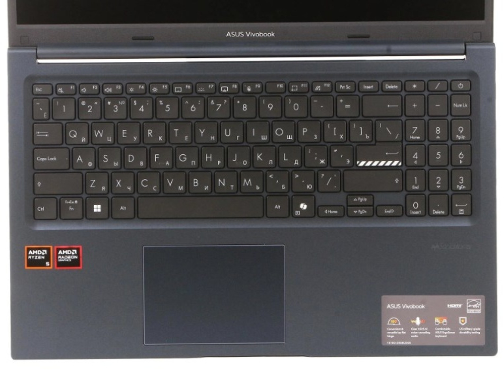 Ноутбук ASUS Vivobook 15 M1502NAQ-BQ067 15.6" / 16 Гб / SSD 512 Гб / Без ОС / 90NB1841-M006C0