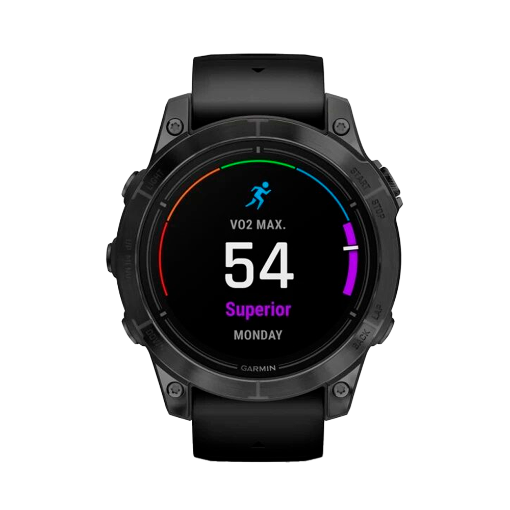 Умные часы Garmin Epix Pro (Gen 2), 47mm, Standard Edition, Slate Gray / Black Band (010-02803-01)