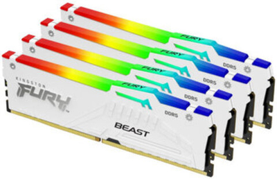 Оперативная память KINGSTON FURY Beast DDR5 128GB 5600MHz CL40 KF556C40BWAK4-128