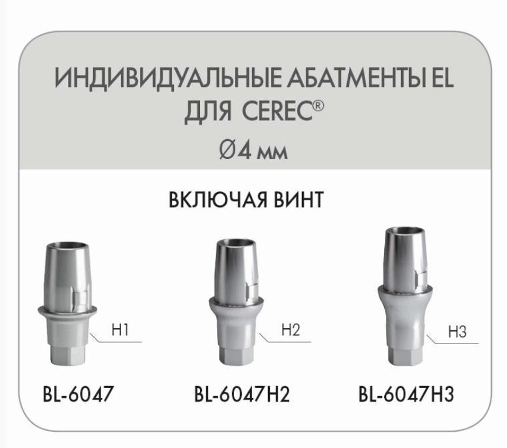 Титановые основания C-TECH