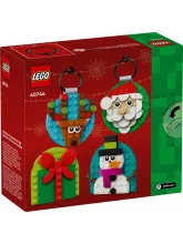 Новогодний конструктор LEGO 40744 Украшения для елки