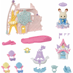 Sylvanian Families - Замечательное развлечение в парке развлечений + кролик с шоколадными ушками 5841